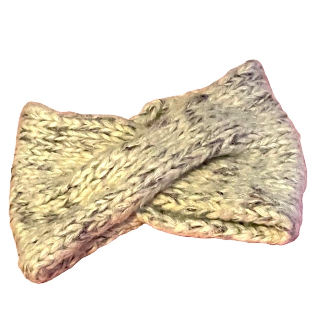 OLSENBOYE Heather Gray Knitted Winter Headband